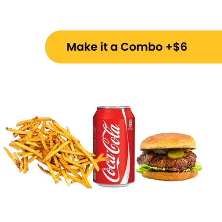 Nashville Hot Crispy Chicken Sandwich Combo  (With Medium Fries & Soda or Water)